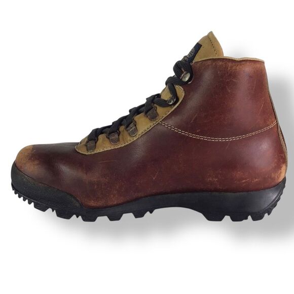 Vasque Italy 7535 Vintage Skywalk Sundowner Gore-Tex Leather Hiking Boots Men 8 - Picture 3 of 12